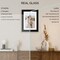 7x10 Picture Frame Set of 4, Made of Real Glass and Black Frame - Display 5.5 x 8.5 Diploma Frame with Mat or 7x10 Without Mat, 7 by 10 Photo for Wall or Tabletop